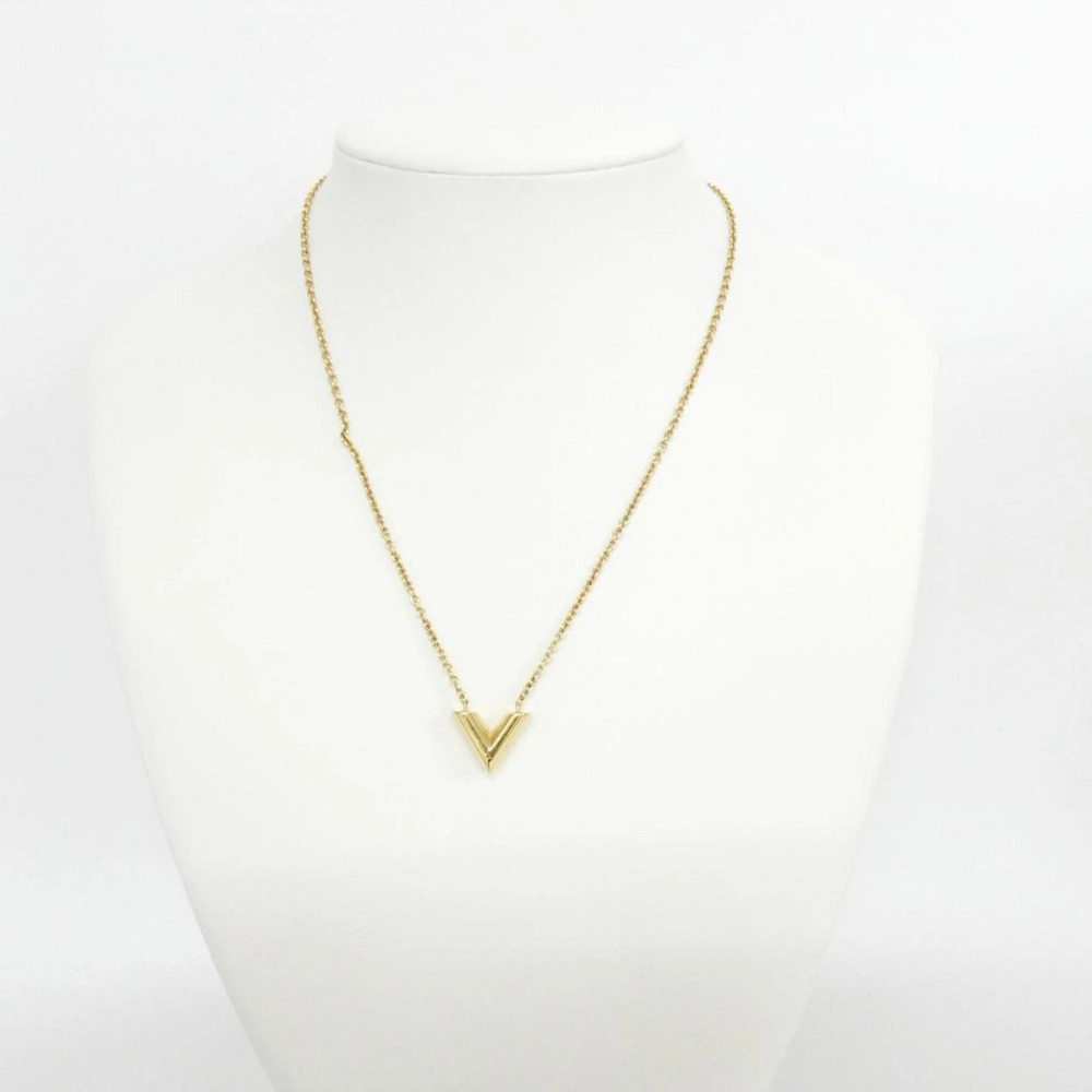 LOUIS VUITTON Gold Necklace - Picture 5 of 5